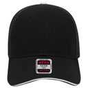 84-482 Brushed Bull Denim Sandwich Visor Low Profile Pro Style Mesh Back Caps