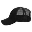 84-482 Brushed Bull Denim Sandwich Visor Low Profile Pro Style Mesh Back Caps