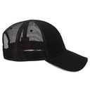 84-482 Brushed Bull Denim Sandwich Visor Low Profile Pro Style Mesh Back Caps