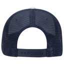84-482 Brushed Bull Denim Sandwich Visor Low Profile Pro Style Mesh Back Caps