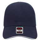 84-482 Brushed Bull Denim Sandwich Visor Low Profile Pro Style Mesh Back Caps