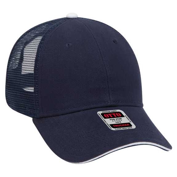 84-482 Brushed Bull Denim Sandwich Visor Low Profile Pro Style Mesh Back Caps 84-482 Brushed Bull Denim Sandwich Visor Low Profile Pro Style Mesh Back Caps