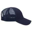 84-482 Brushed Bull Denim Sandwich Visor Low Profile Pro Style Mesh Back Caps