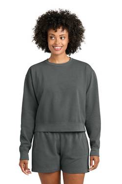 Comfort Colors ® Women's Mid-Length Crewneck Sweatshirt 1566L Comfort Colors ® Women's Mid-Length Crewneck Sweatshirt 1566L