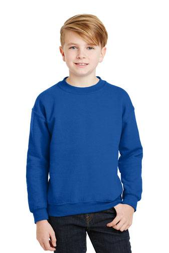 Gildan ®  - Youth Heavy Blend™ Crewneck Sweatshirt.  18000B