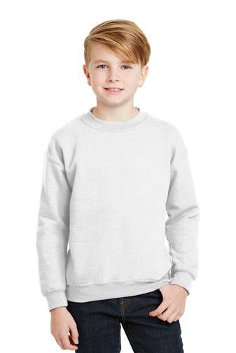 Gildan ®  - Youth Heavy Blend™ Crewneck Sweatshirt.  18000B