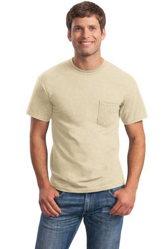Gildan ®  - Ultra Cotton ®  100% Cotton T-Shirt with Pocket.  2300