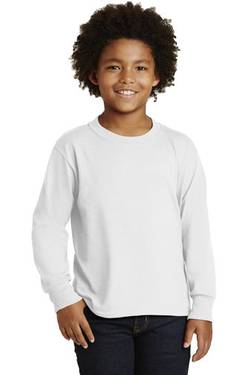 DISCONTINUED JERZEES ® Youth Dri-Power ® Active 50/50 Cotton/Poly Long Sleeve T-Shirt DISCONTINUED JERZEES ® Youth Dri-Power ® Active 50/50 Cotton/Poly Long Sleeve T-Shirt