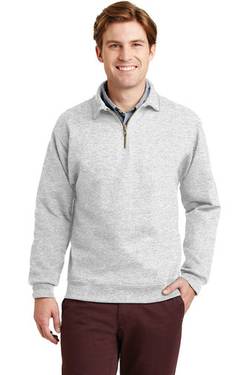 JERZEES ® SUPER SWEATS ® NuBlend ® - 1/4-Zip Sweatshirt with Cadet Collar. 4528M JERZEES ® SUPER SWEATS ® NuBlend ® - 1/4-Zip Sweatshirt with Cadet Collar. 4528M
