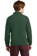 JERZEES ®  SUPER SWEATS ®  NuBlend ®  - 1/4-Zip Sweatshirt with Cadet Collar.  4528M