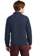 JERZEES ®  SUPER SWEATS ®  NuBlend ®  - 1/4-Zip Sweatshirt with Cadet Collar.  4528M