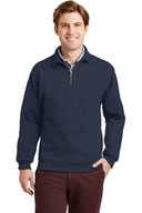 JERZEES ®  SUPER SWEATS ®  NuBlend ®  - 1/4-Zip Sweatshirt with Cadet Collar.  4528M