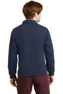 JERZEES ®  SUPER SWEATS ®  NuBlend ®  - 1/4-Zip Sweatshirt with Cadet Collar.  4528M
