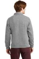 JERZEES ®  SUPER SWEATS ®  NuBlend ®  - 1/4-Zip Sweatshirt with Cadet Collar.  4528M