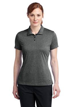Nike Ladies Dri-FIT Heather Polo. 474455 Nike Ladies Dri-FIT Heather Polo. 474455