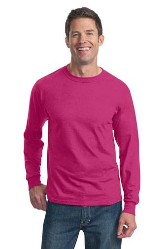 Fruit of the Loom ®  HD Cotton ™  100% Cotton Long Sleeve T-Shirt. 4930
