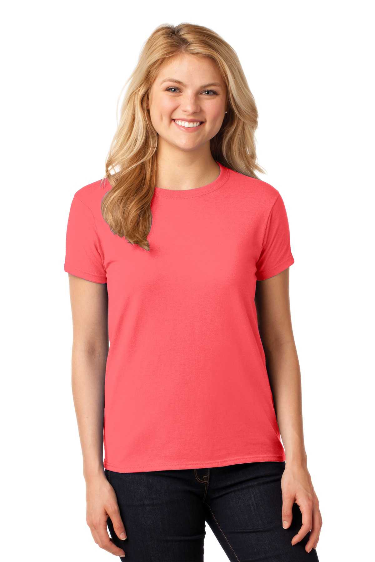 Gildan ®  Ladies Heavy Cotton™ 100% Cotton T-Shirt. 5000L