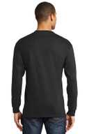 Hanes ®  Beefy-T ®  -  100% Cotton Long Sleeve T-Shirt.  5186