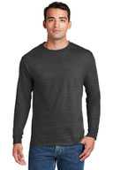 Hanes ®  Beefy-T ®  -  100% Cotton Long Sleeve T-Shirt.  5186
