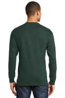 Hanes ®  Beefy-T ®  -  100% Cotton Long Sleeve T-Shirt.  5186