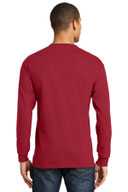 Hanes ®  Beefy-T ®  -  100% Cotton Long Sleeve T-Shirt.  5186