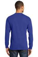 Hanes ®  Beefy-T ®  -  100% Cotton Long Sleeve T-Shirt.  5186
