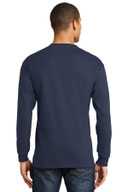 Hanes ®  Beefy-T ®  -  100% Cotton Long Sleeve T-Shirt.  5186