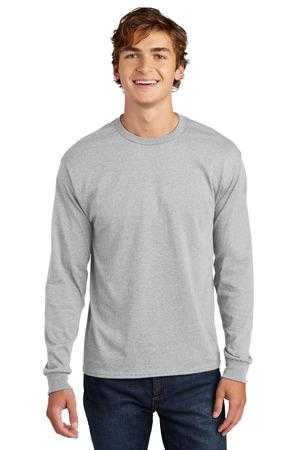 Hanes &#174;  Essential-T 100% Cotton Long Sleeve T-Shirt 5286