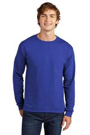 Hanes &#174;  Essential-T 100% Cotton Long Sleeve T-Shirt 5286