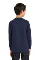 Gildan ®  Youth Heavy Cotton ™  100% Cotton Long Sleeve T-Shirt. 5400B