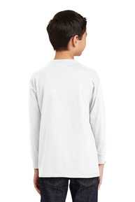 Gildan ®  Youth Heavy Cotton ™  100% Cotton Long Sleeve T-Shirt. 5400B