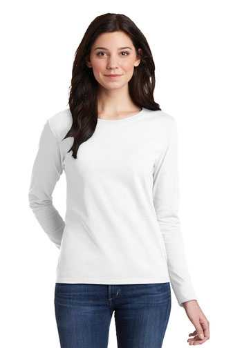 Gildan &#174;  Ladies Heavy Cotton &#153;  100% Cotton Long Sleeve T-Shirt. 5400L