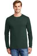 Hanes ®  - Tagless ®  100% Cotton Long Sleeve T-Shirt.  5586