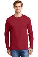 Hanes ®  - Tagless ®  100% Cotton Long Sleeve T-Shirt.  5586