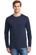 Hanes ®  - Tagless ®  100% Cotton Long Sleeve T-Shirt.  5586