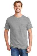 Hanes ®  - Tagless ®  100%  Cotton T-Shirt with Pocket.  5590