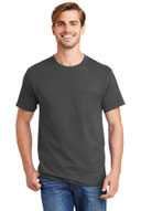 Hanes ®  - Tagless ®  100%  Cotton T-Shirt with Pocket.  5590