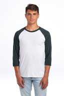 Jerzees ®  Unisex Premium Blend Combed Ring Spun 3/4-Sleeve Raglan 560R