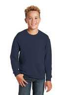 JERZEES ®  - Youth NuBlend ®  Crewneck Sweatshirt.  562B