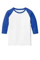 Gildan  ®  Heavy Cotton  ™  Youth 3/4-Sleeve Raglan T-Shirt. 5700B
