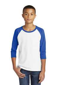 Gildan  ®  Heavy Cotton  ™  Youth 3/4-Sleeve Raglan T-Shirt. 5700B
