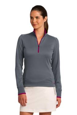 Nike Ladies Dri-FIT 1/2-Zip Cover-Up. 578674 Nike Ladies Dri-FIT 1/2-Zip Cover-Up. 578674