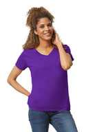 Gildan ®  Ladies Heavy Cotton ™  100% Cotton V-Neck T-Shirt. 5V00L