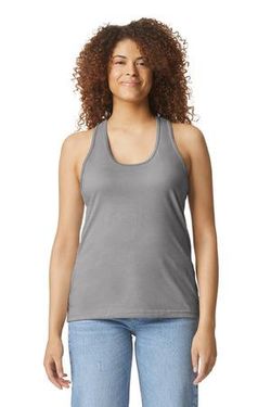 Gildan ® Softstyle ® Women's CVC Racerback Tank 64220LCVC Gildan ® Softstyle ® Women's CVC Racerback Tank 64220LCVC