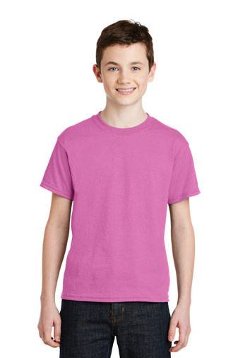 Gildan ®  - Youth DryBlend ®  50 Cotton/50 Poly T-Shirt.  8000B
