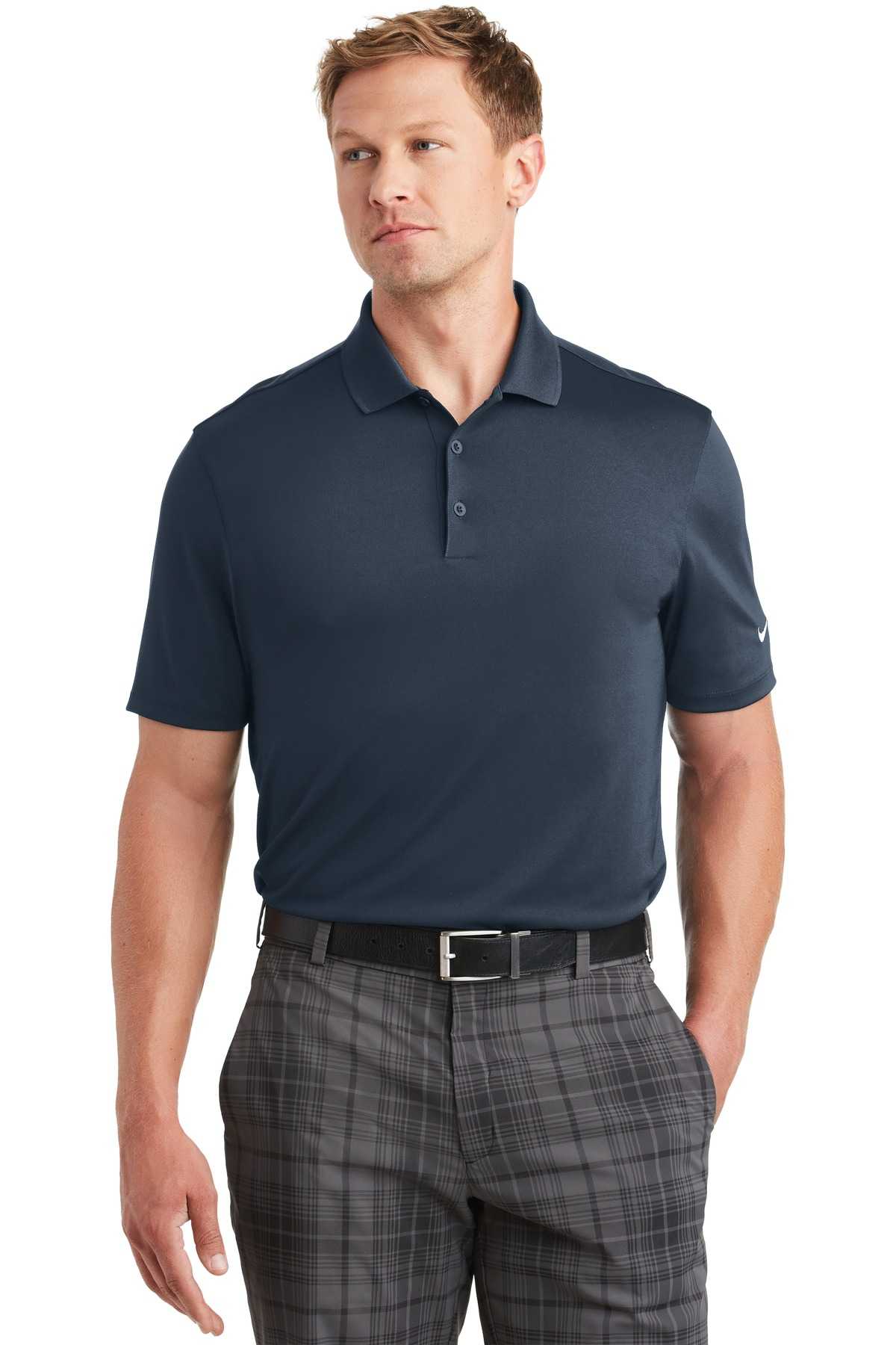 Nike Dri-FIT Players Polo with Flat Knit Collar. 838956