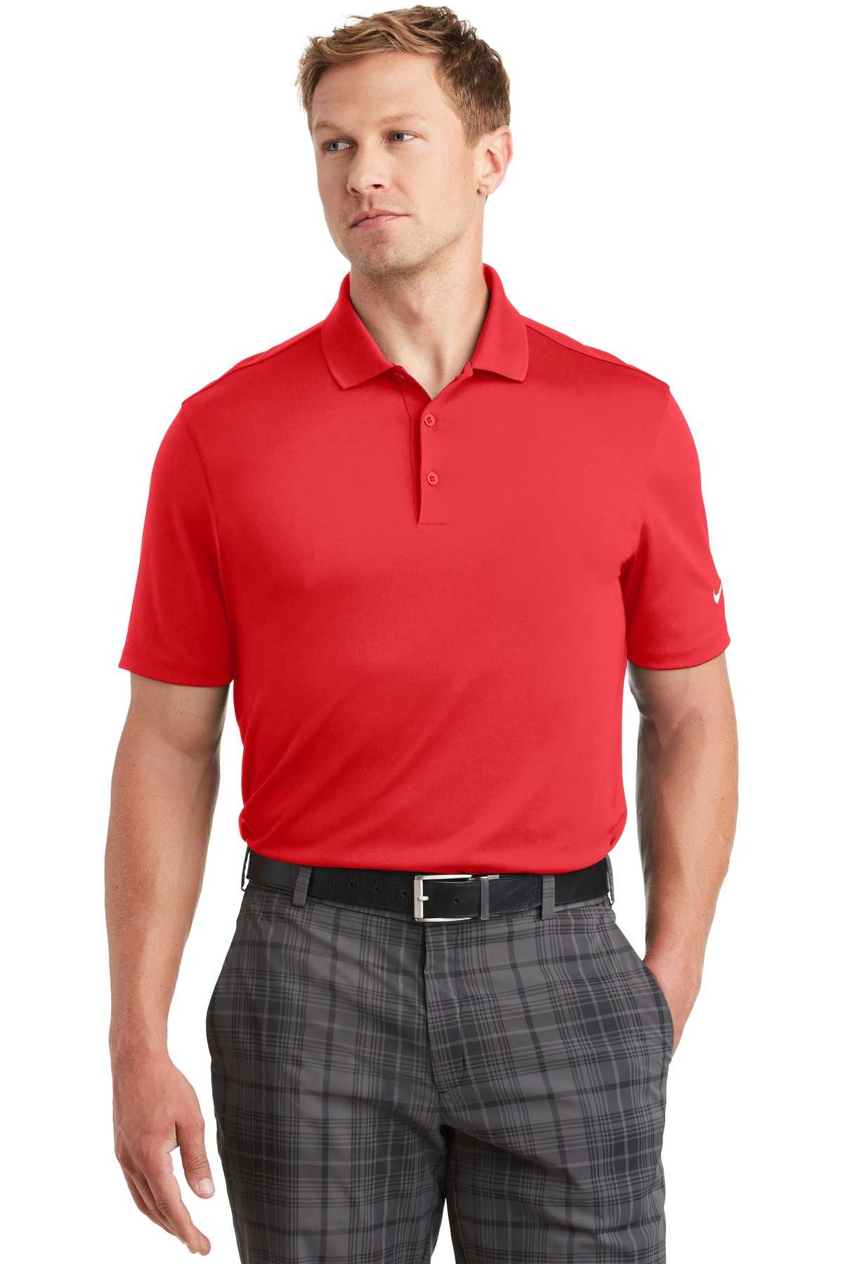 Nike Dri-FIT Players Polo with Flat Knit Collar. 838956
