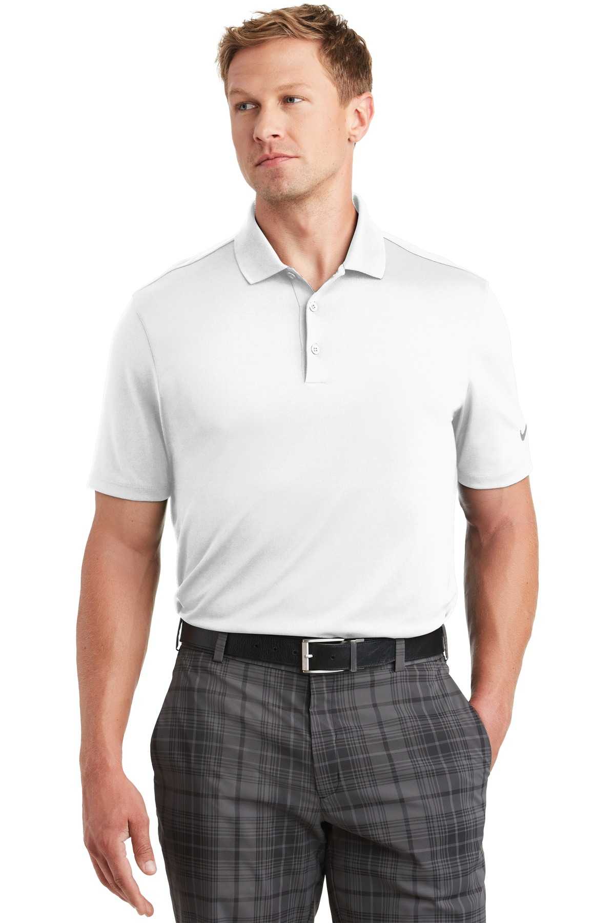 Nike Dri-FIT Players Polo with Flat Knit Collar. 838956