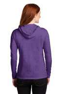 Anvil ®  Ladies 100% Combed Ring Spun Cotton Long Sleeve Hooded T-Shirt. 887L