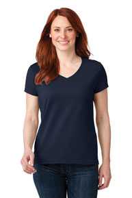 Anvil ®  Ladies 100% Combed Ring Spun Cotton V-Neck T-Shirt. 88VL